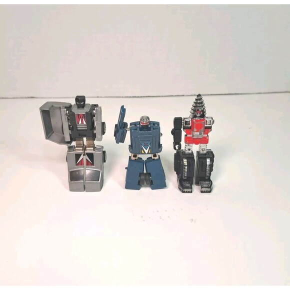 Gobots Tonka Lot Of 3 Figures Screw Head MR-22 Stallion MRT-45 Van Guard MRT-42 - Picture 1 of 11